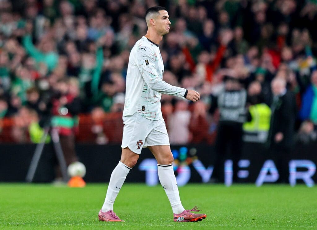 Cristiano Ronaldo roja directa