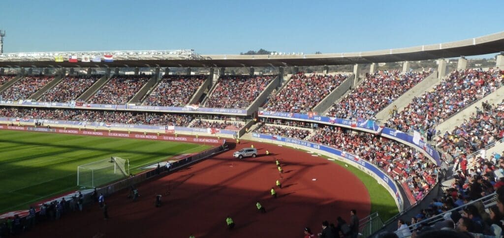 Estadio. La Serena contra Universidad Católica