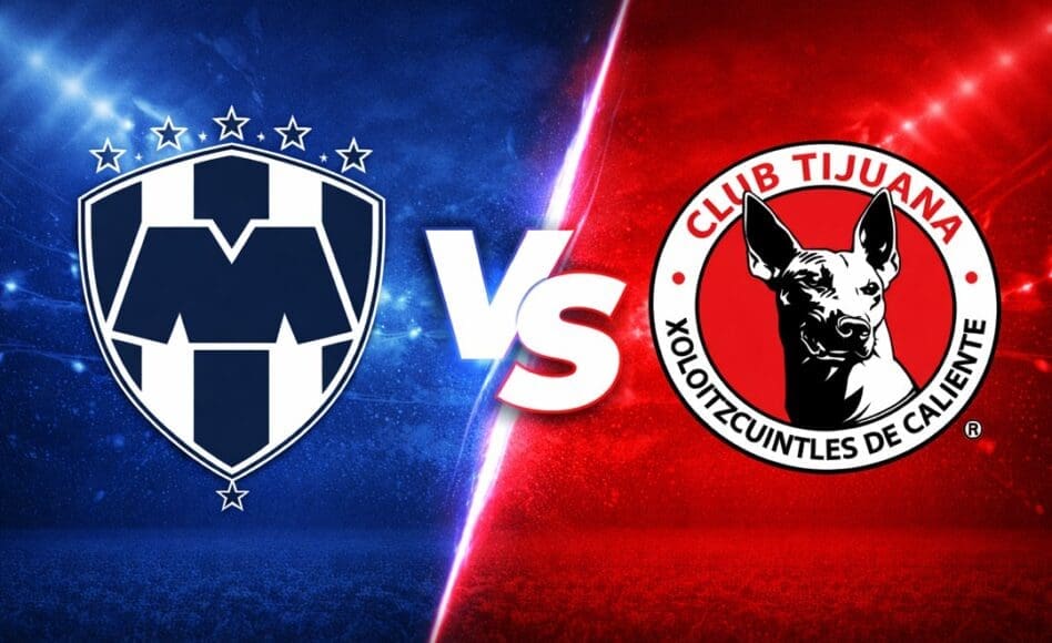 Monterrey contra Tijuana -Torneo Liga MX Primera División- 31 de enero (19:00 hora local)
