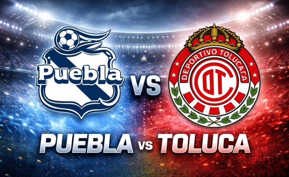 Puebla contra Toluca -Torneo Liga MX Primera División- Viernes 30 de Enero (19:00 hora local)
