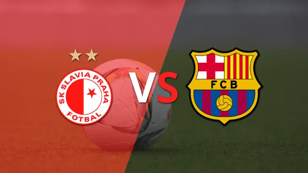 Slavia de Praga contra Barcelona