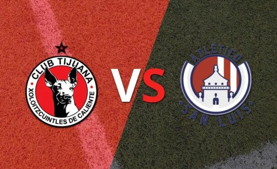 Tijuana contra Atlético San Luis -Torneo Liga MX Primera División- Sábado 17 de enero (19:06 hora local)