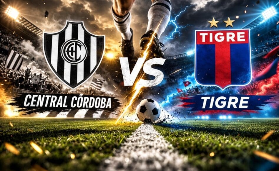 Central Córdoba contra Tigre –Liga Profesional Apertura 2026– 21 de febrero (21:30 hora local)