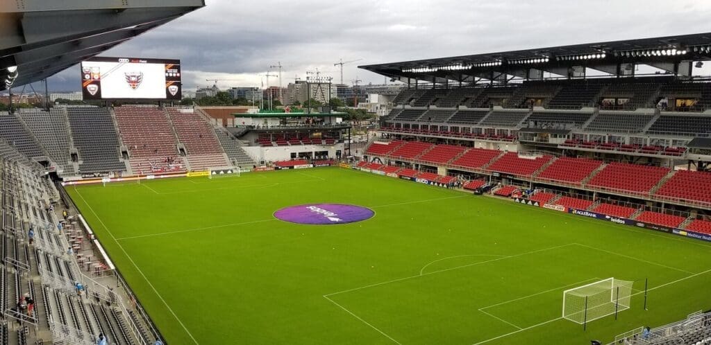 Estadio. DC United contra Philadelphia