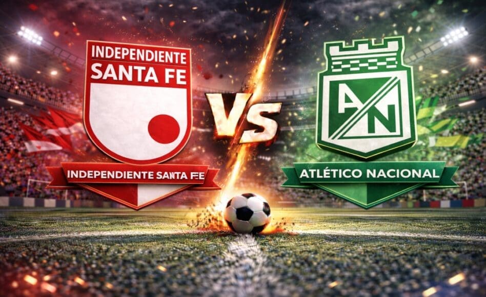 Independiente de Santa Fe contra Atlético Nacional –Liga BetPlay Apertura 2026– 25 de Febrero (19:00 hora local)