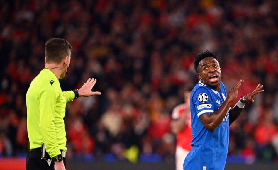 Vinicius denunció racismo en Champions League y UEFA activó protocolo