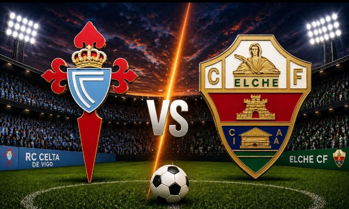 Celta de Vigo contra Elche