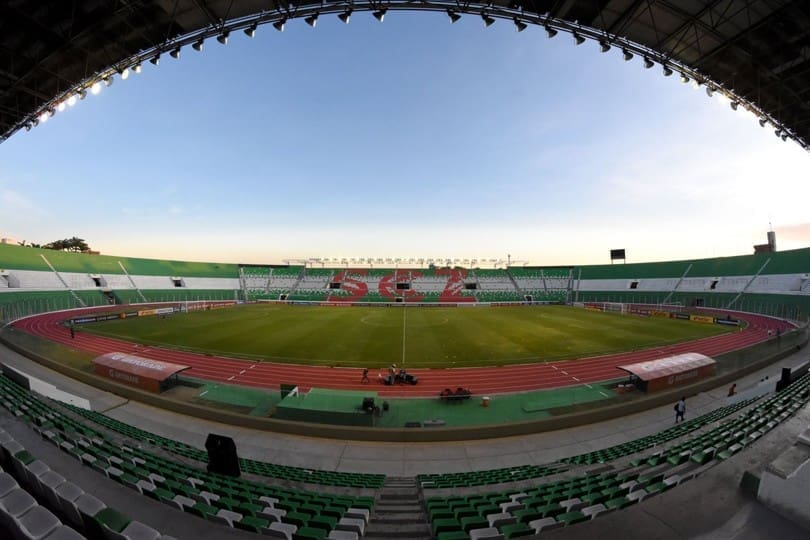 Estadio. Blooming contra River Plate