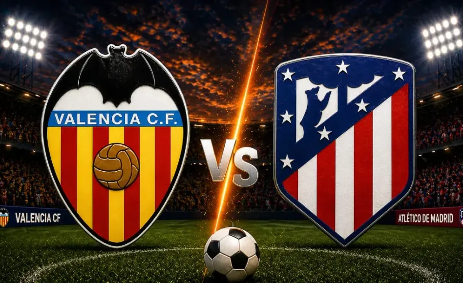 Valencia contra Atlético de Madrid -La Liga- 2 de Mayo (16:15 hora local)
