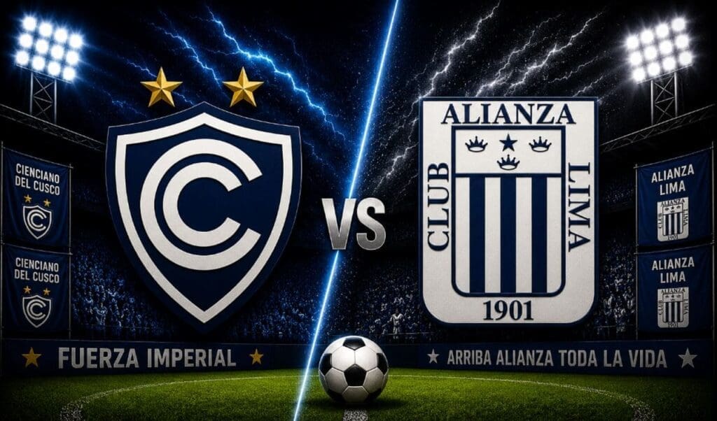 Cienciano contra Alianza Lima - Liga 1 Perú - 16 de mayo 2026