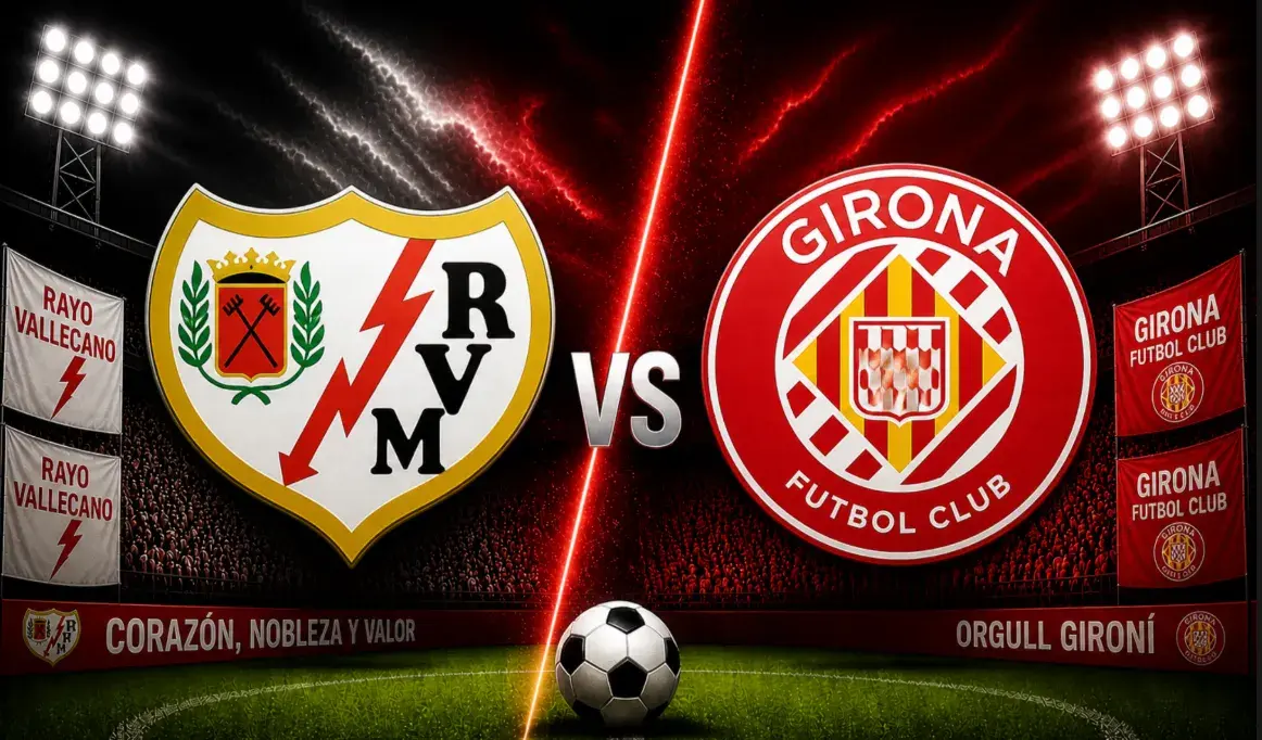 Rayo Vallecano contra Girona