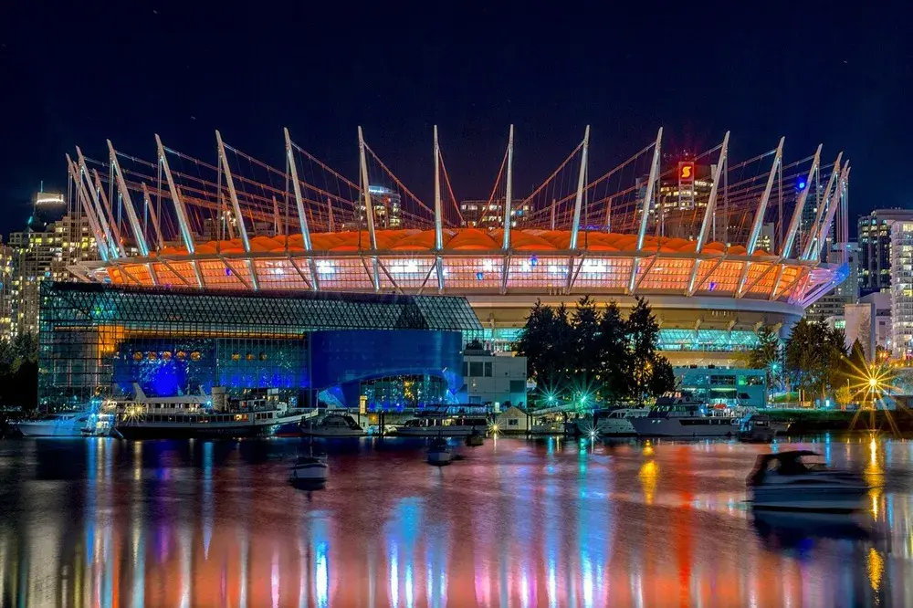 BC Place Stadium. Nueva Zelanda contra Egipto