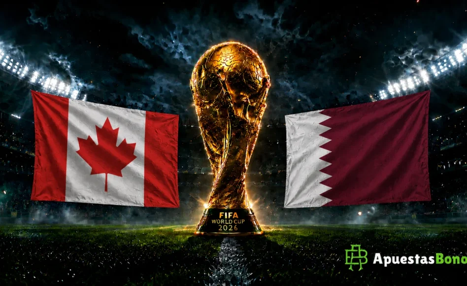 Canadá contra Catar –Mundial 2026, Grupo B– 19 de Junio (00:00 horas)