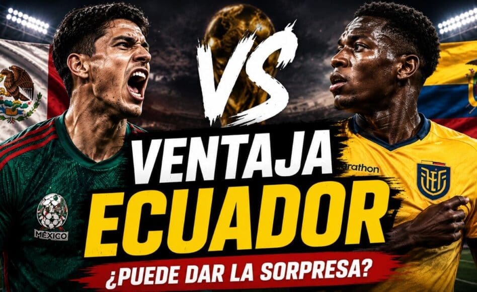 Ecuador Hándicap Asiático +0.25 @ 1.98 vs México