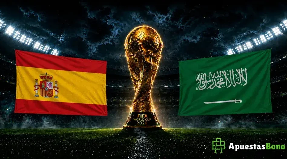 España contra Arabia Saudí –Mundial 2026, Grupo H– 21 de Junio (18:00 CET)