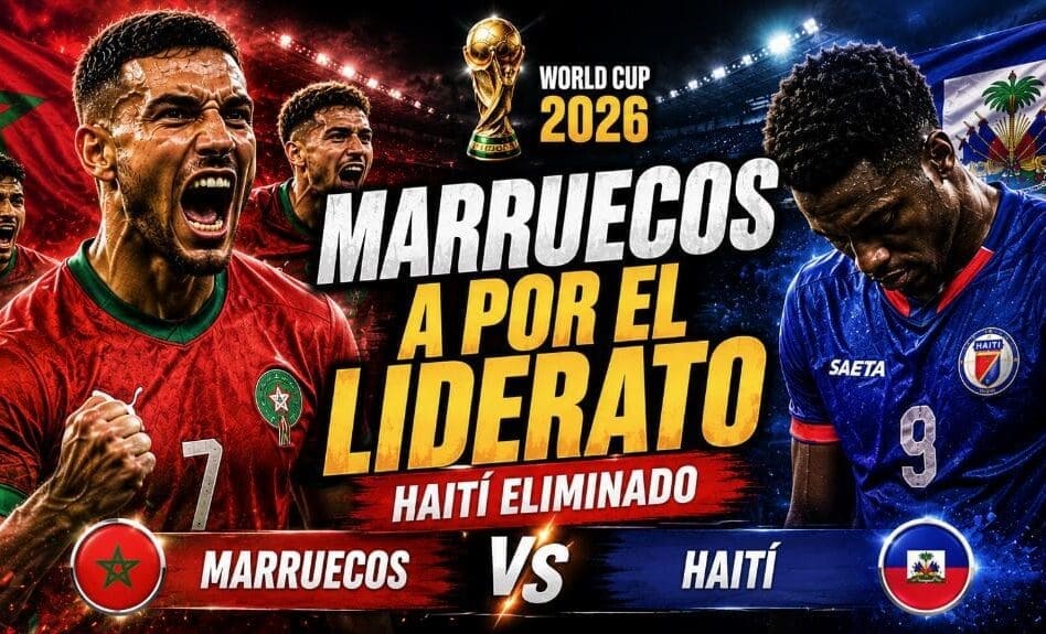 Marruecos Hándicap Asiático de -1.75 contra Haití @1.73