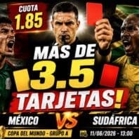 Apuestasbono Mundial 2026 - México vs Sudáfrica