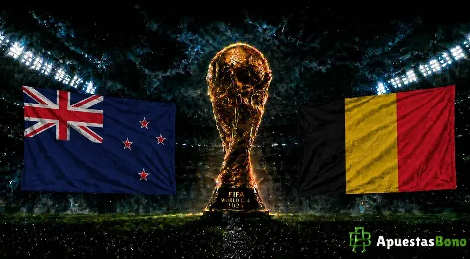 Nueva Zelanda contra Bélgica -Copa Mundial 2026, Grupo G- 27 de Junio (05:00 CET)