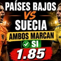 Países Bajos contra Suecia