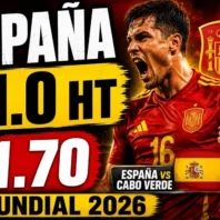 ApuestasBono Copa del Mundo España vs Cabo Verde