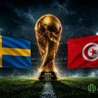 Suecia vs Túnez