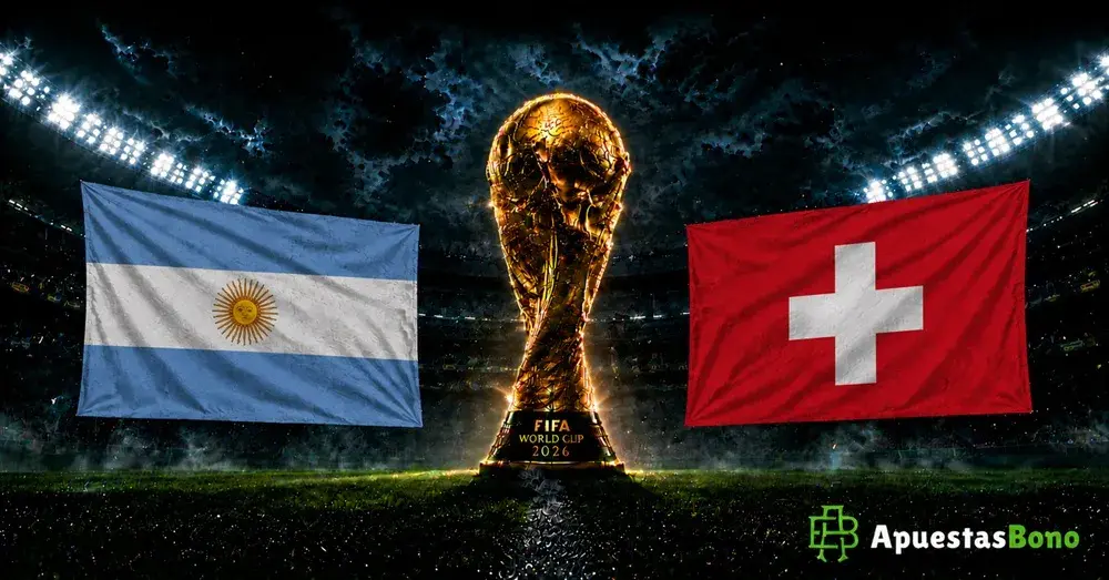 Argentina contra Suiza juegan el 11 de julio. 