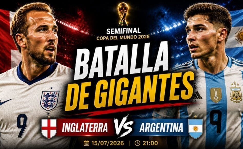 Pronóstico Inglaterra gana en el tiempo reglamentario vs Argentina @2.77
