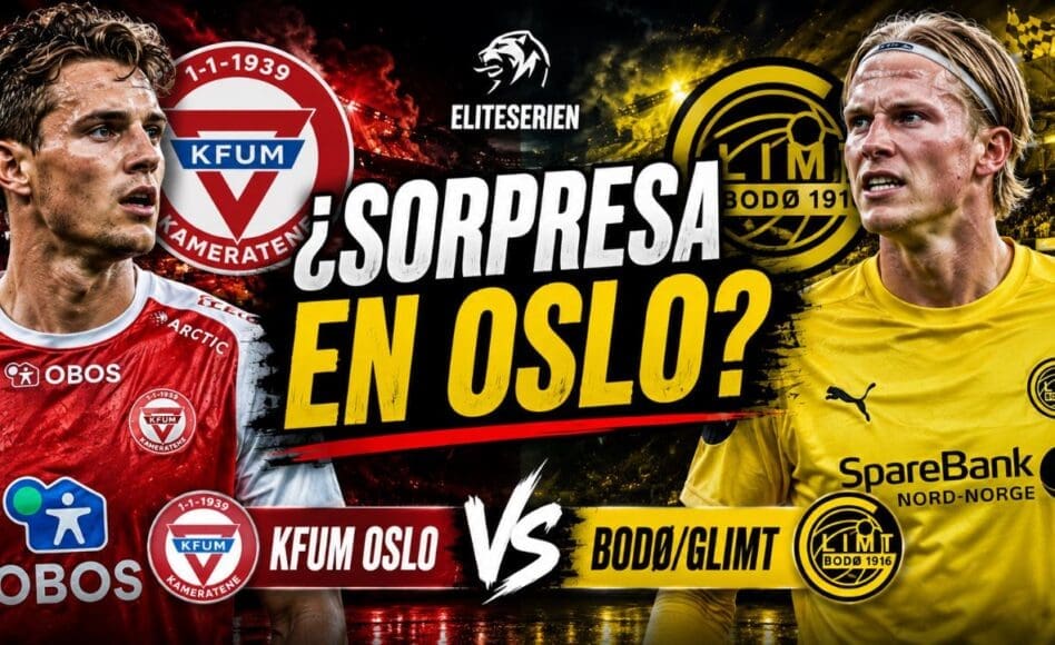 KFUM Oslo vs Bodø/Glimt – KFUM Oslo Hándicap Asiático (+1.5) @1.65