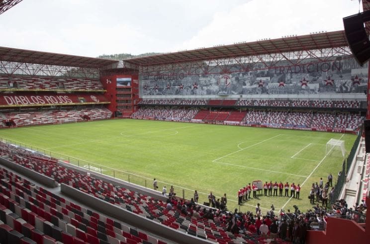 Estadio Nemesio Díez donde se disputará el duelo entre Toluca contra Monterrey