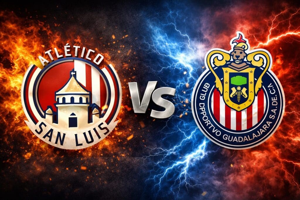Atlético San Luis contra Guadalajara