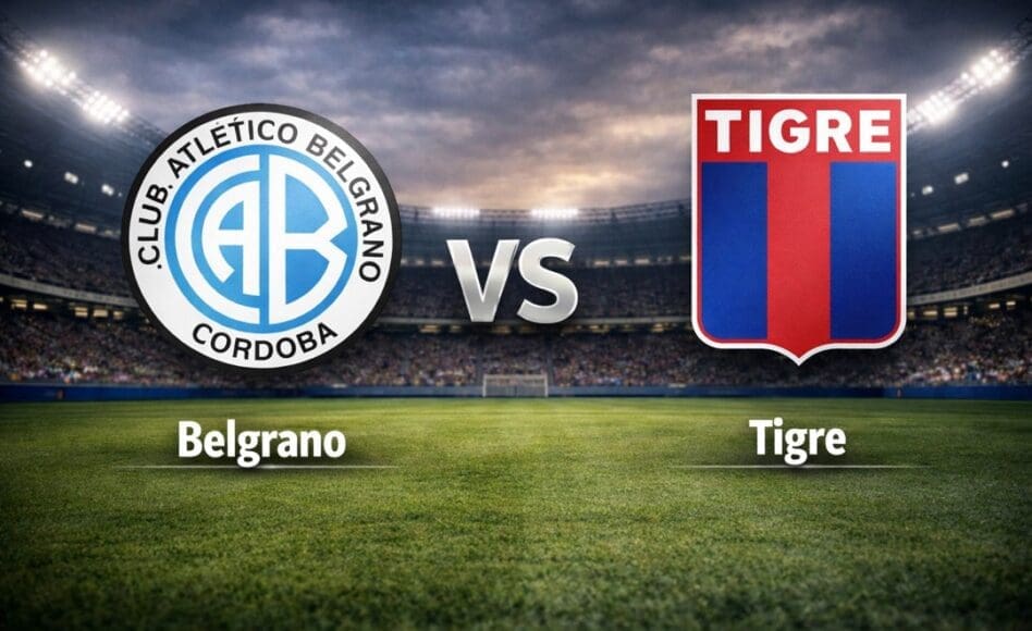 Belgrano contra Tigre –Liga Profesional Apertura 2026– 29 de Enero (19:15 hora local)