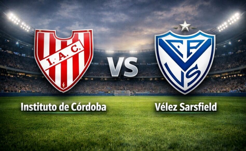 Instituto contra Vélez Sarsfield -Liga Profesional Apertura 2026- 22 de Enero (22:15 hora local)