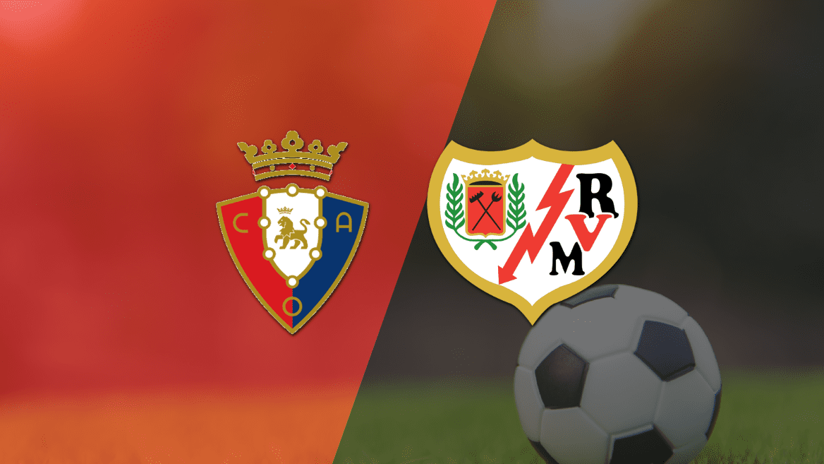 Rayo Vallecano contra Osasuna –LaLiga– 24 de enero de 2026 (14:00 hora local)