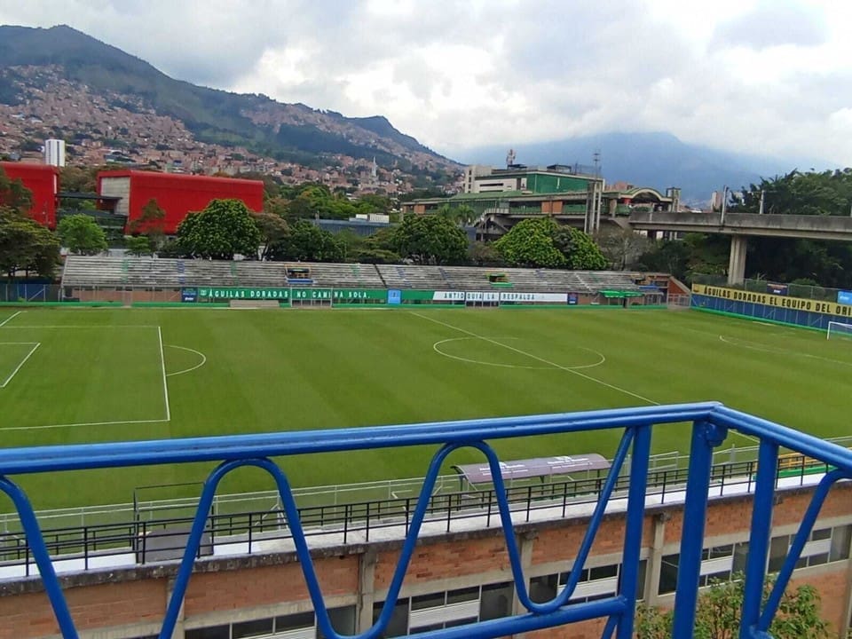 Estadio. Águilas Doradas contra Bucaramanga