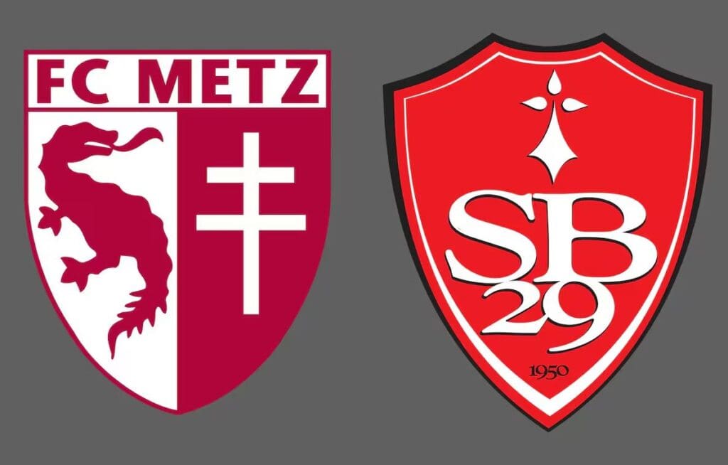 Metz vs Brest - Brest gana @2.14