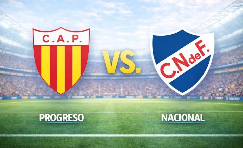 Progreso contra Nacional –Liga Uruguaya Apertura 2026– 21 de Febrero (17:00 hora local)