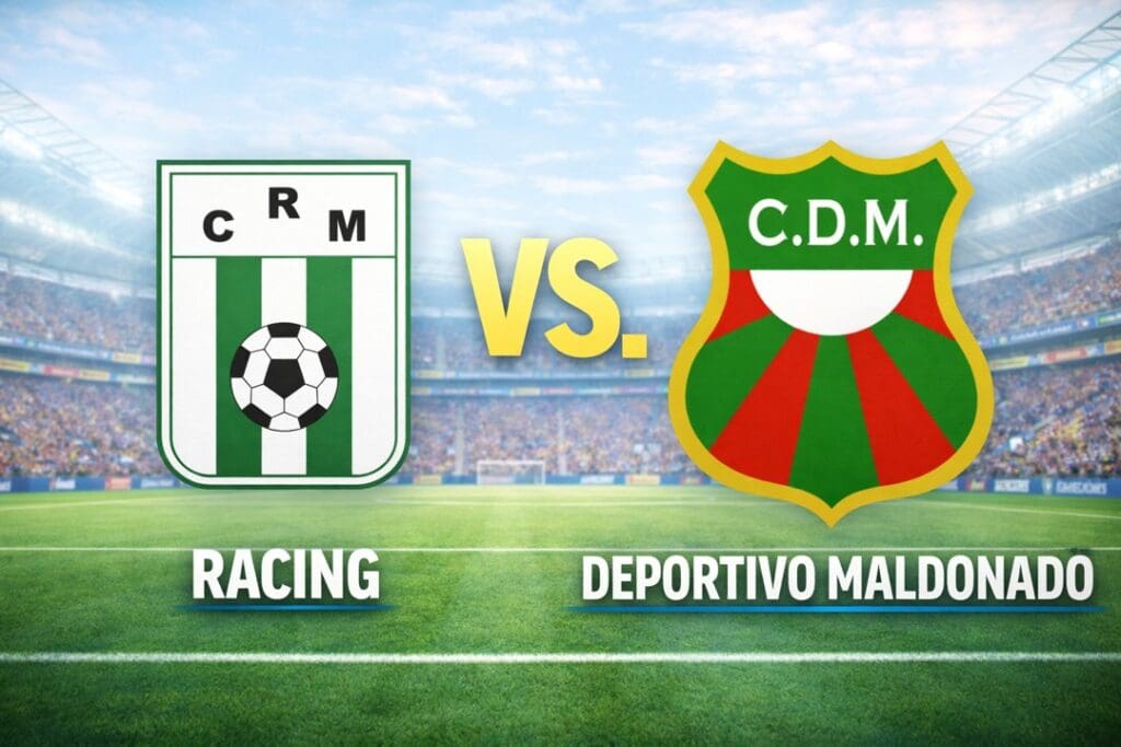 Racing contra Deportivo Maldonado
