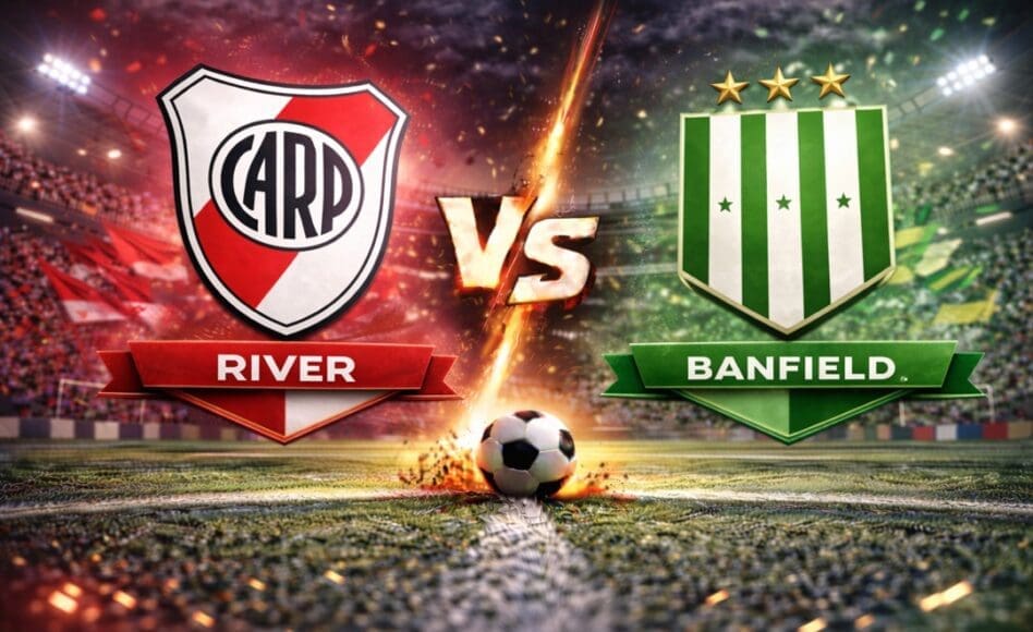 River Plate contra Banfield –Liga Profesional Apertura 2026– 26 de Febrero (19:30 hora local)