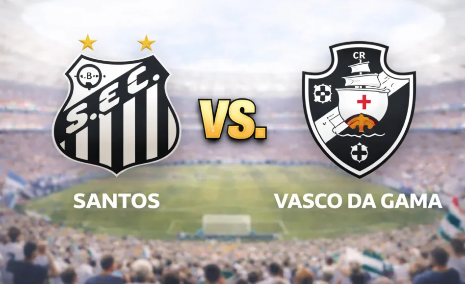 Santos contra Vasco da Gama –Liga Brasil 2026– 26 de Febrero (19:00 hora local)