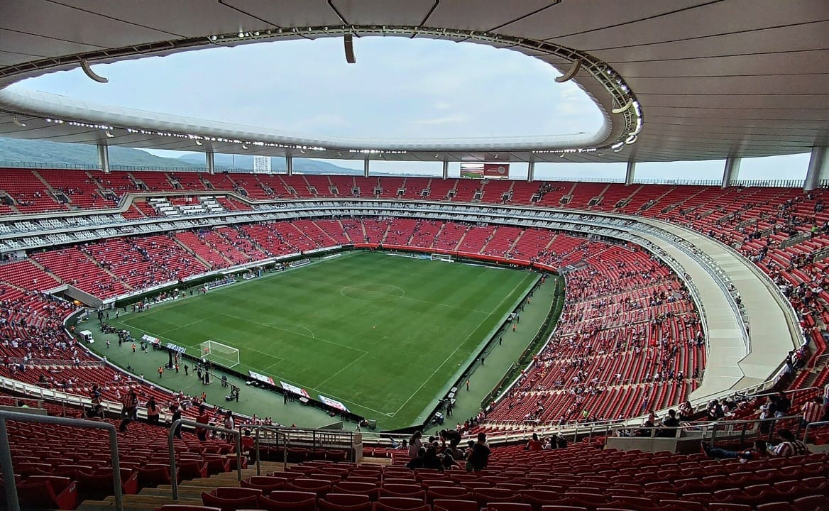 Estadio. Nueva Caledonia contra Jamaica