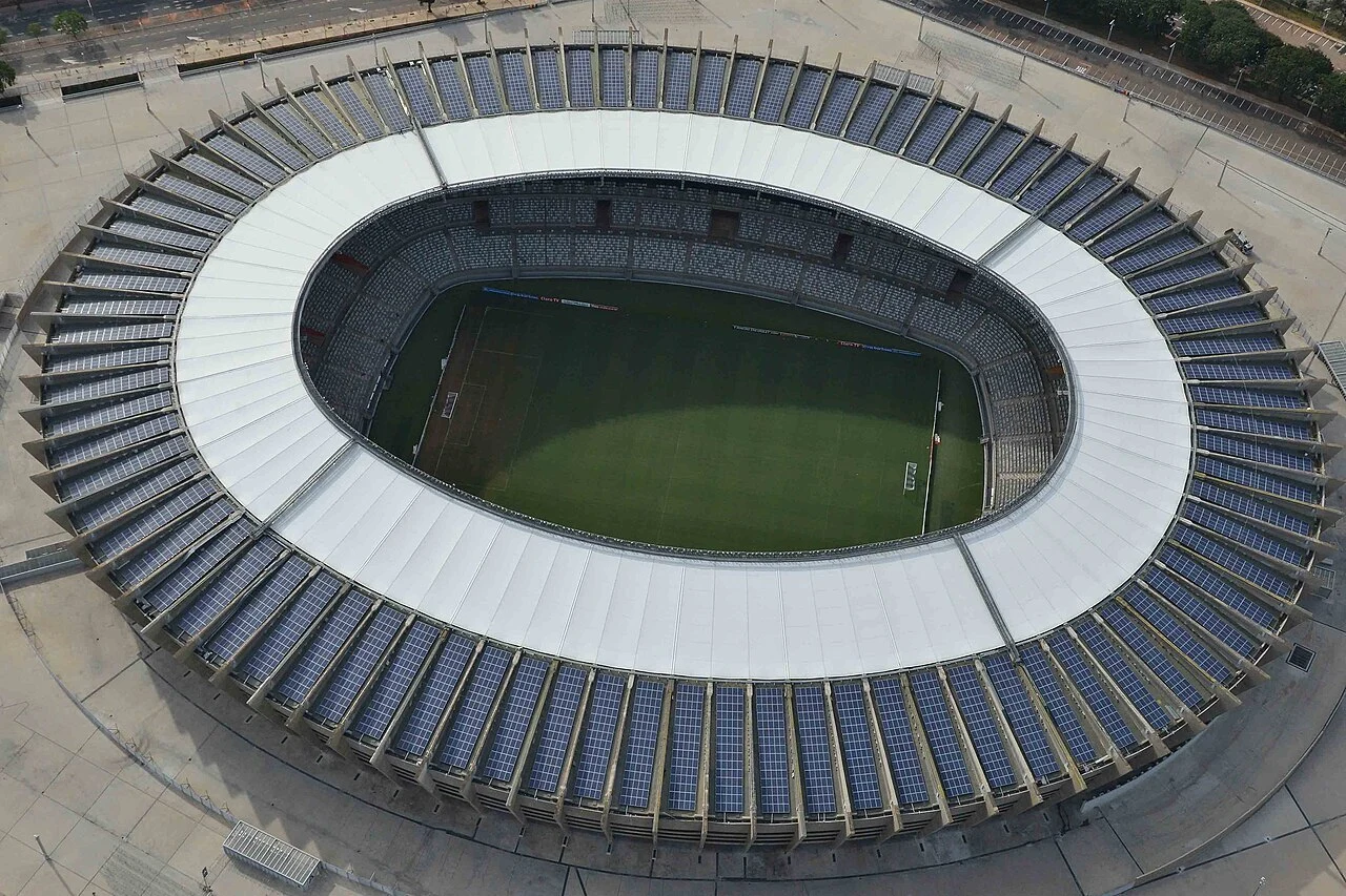 Estadio. Cruzeiro contra Universidad Católica