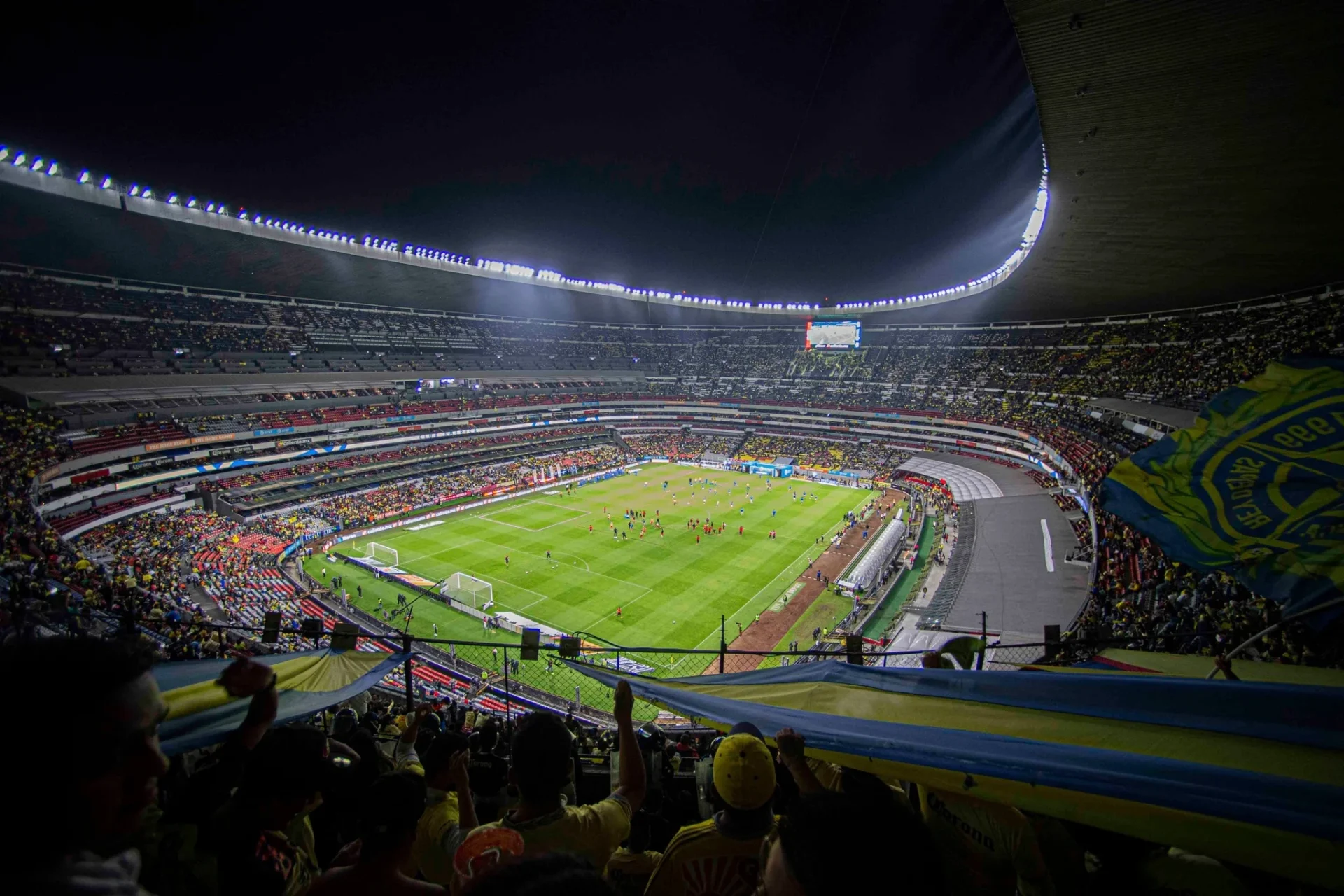 Estadio. Cruz Azul contra Guadalajara