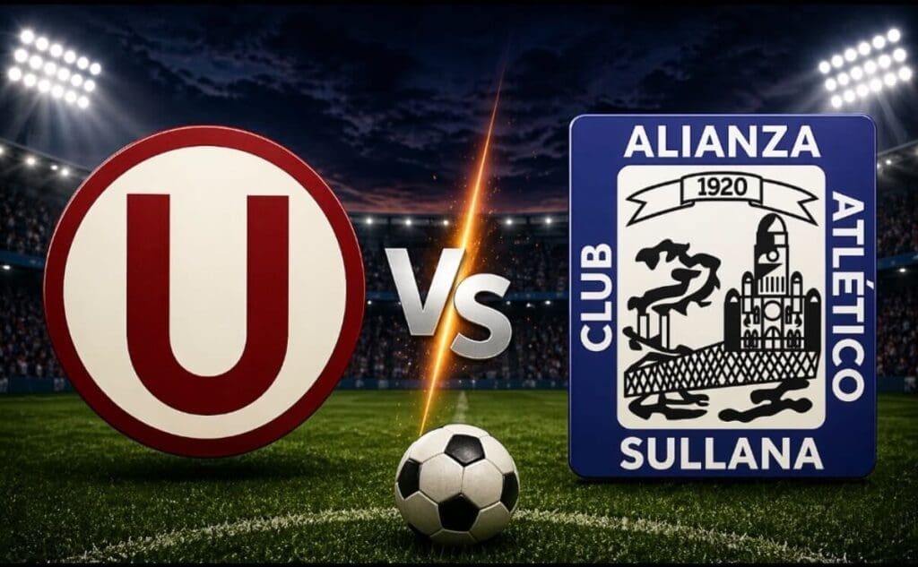 Universitario contra Alianza Atlético - Liga 1 Perú - 26 de abril 2026 (18:00 hora local) 
