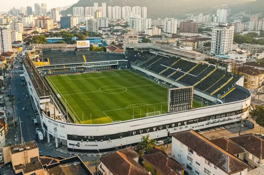Santos contra San Lorenzo se enfrentan en el Estadio Vila Belmiro