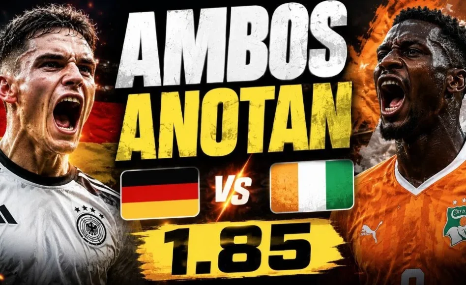 Alemania contra Costa de Marfil: Ambos equipos anotan @1.85