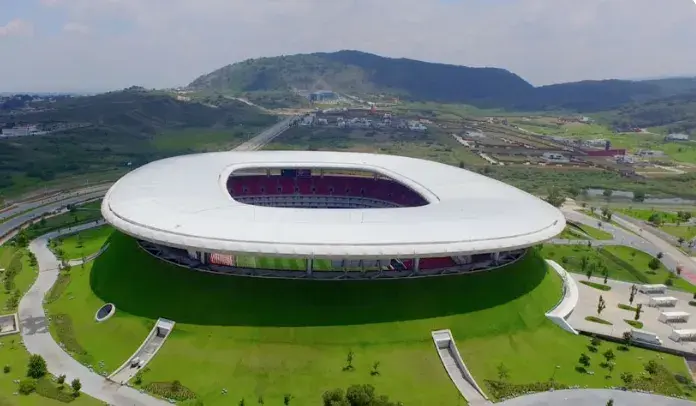 Estadio Akron. Uruguay contra España