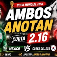 México contra Corea del Sur