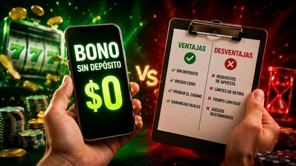 Bono casino sin depósito México comparando las ventajas y desventajas de los bonos sin depósito en casinos online