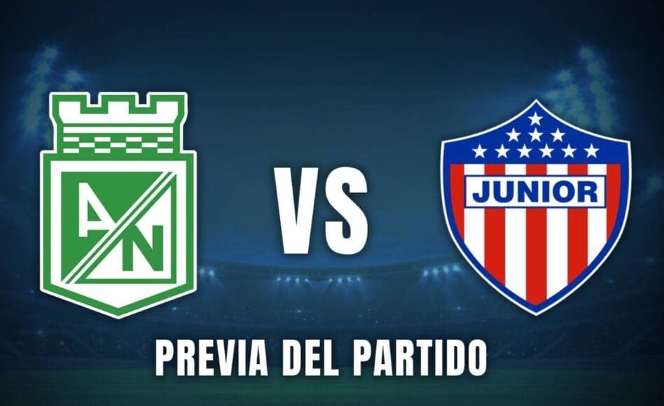 Junior contra Atlético Nacional – Liga BetPlay, 30 de noviembre, 18:30 (hora local)