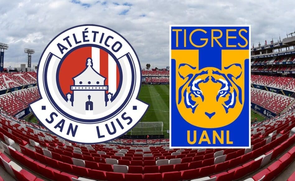 Atlético San Luis contra Tigres -Torneo Liga MX Primera División- Domingo 11 de enero (19:00 hora local)